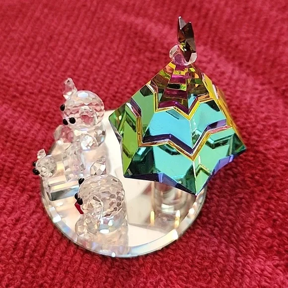 Crystal Christmas scene - Picture 4 of 7